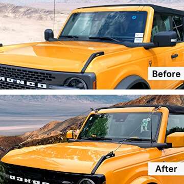 JHD-TOGO Adjustable Limb Risers Kit, Fit for Ford Bronco 2021 2022 2023 2024 2025 Through The Jungle...