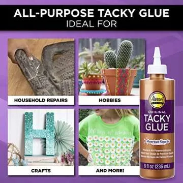 Aleene's Original Tacky Glue - 8 Ounce for All Crafts