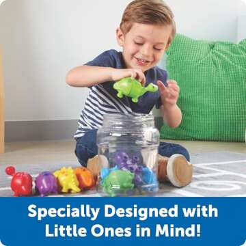 Snap-n-Learn Matching Dinos - 18 Piece Educational Toy