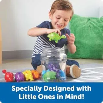 Snap-n-Learn Matching Dinos - 18 Piece Educational Toy