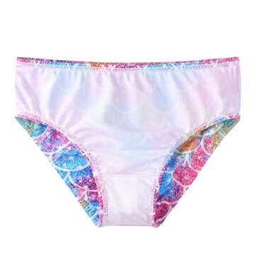 Stylish 2PCS Girls Swimsuits with UPF 50+ Protection