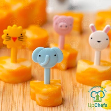 UpChefs Bento Kit - Fun Kids Lunchbox Accessories & Sandwich Cutters
