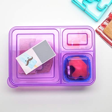 UpChefs Bento Kit - Fun Kids Lunchbox Accessories & Sandwich Cutters