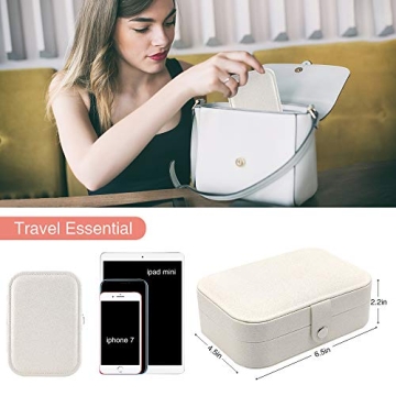 DREAM&GLAMOUR Jewelry Case for Travel - Stylish & Compact