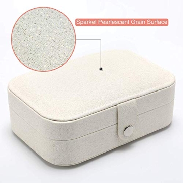 DREAM&GLAMOUR Jewelry Case for Travel - Stylish & Compact