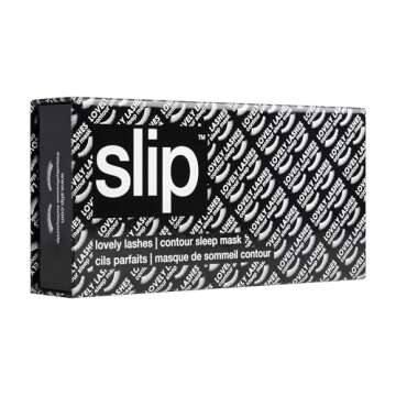 Luxurious Slip Silk Contour Sleep Mask for Beauty Sleep