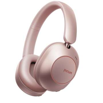 Picun Hydrid Active Noise Cancelling Headphones with ENC, 100H Playing Time with Transparency Mode, ...