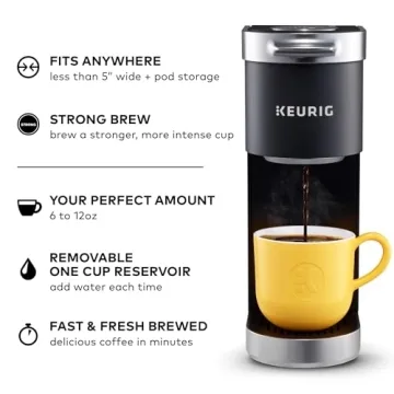 Keurig K-Mini Plus Compact Travel-Friendly Coffee Maker