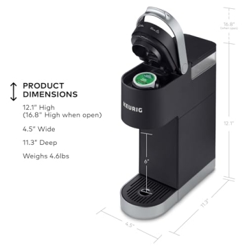 Keurig K-Mini Plus Compact Travel-Friendly Coffee Maker