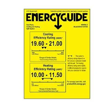 Senville 18,000 BTU Ducted Mini Split AC/Heating System, Concealed Duct, Built-in Water Pump, Wall Thermostat, 16 Ft. Installation Kit