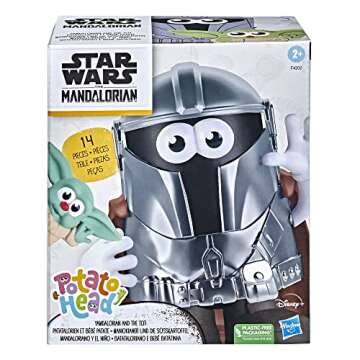 Potato Head The Yamdalorian and The Tot, Star Wars Inspired Toy, Includes 14 Parts and Pieces, Toy for Kids Ages 2 and Up