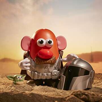 Potato Head The Yamdalorian and The Tot, Star Wars Inspired Toy, Includes 14 Parts and Pieces, Toy for Kids Ages 2 and Up