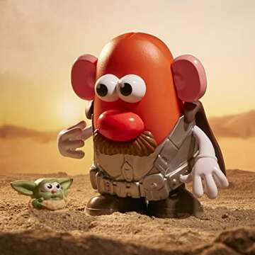 Potato Head The Yamdalorian and The Tot, Star Wars Inspired Toy, Includes 14 Parts and Pieces, Toy for Kids Ages 2 and Up