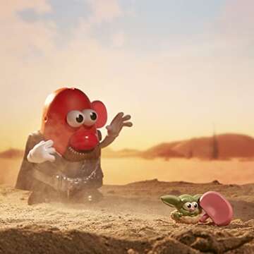 Potato Head The Yamdalorian and The Tot, Star Wars Inspired Toy, Includes 14 Parts and Pieces, Toy for Kids Ages 2 and Up