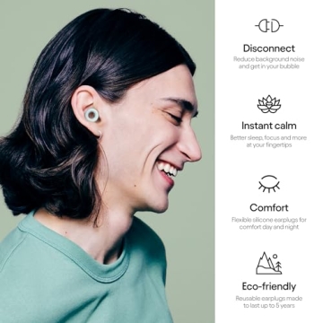 Loop Quiet Reusable Ear Plugs - 24dB Noise Reduction | Mint