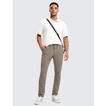 CRZ YOGA 4-Way Stretch Jogger Pants for Men - Premium Comfort