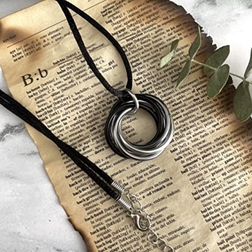 Möbii Multicolor Fidget Necklaces - Handcrafted Infinity Loop Pendants