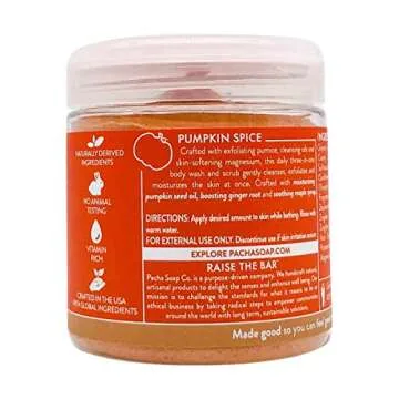 Pumpkin Spice Whipped Soap & Scrub for Luxurious Care