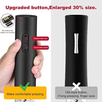 Electric Wine Opener for Effortless Wine Uncorking