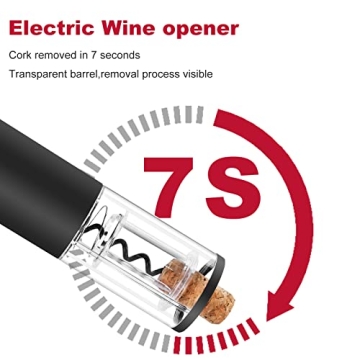 Electric Wine Opener for Effortless Wine Uncorking