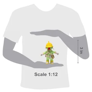 Fraggle Rock Flange Doozer Action Figure – 3-inch Collectible