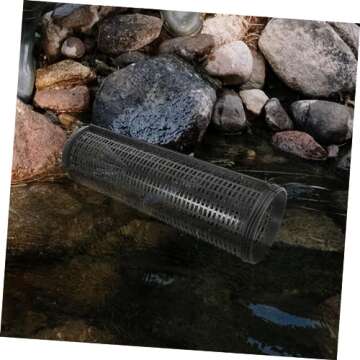 VANZACK 1 Set EEL Shrimp net Plastic Fishing Reusable Crab Traps Crawfish Minnow for Fishing Portabl...