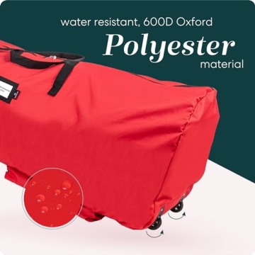Handy Laundry Christmas Tree Storage Bag with Wheels & Handles
