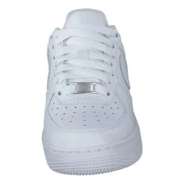 Nike Women Basketball Shoe, Air White, 9 US