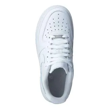 Nike Women Basketball Shoe, Air White, 9 US