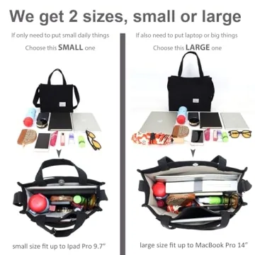 Stylish UERRUAM Small Tote Bag for Women