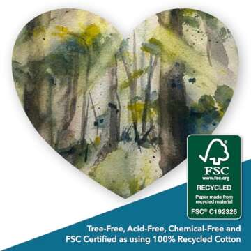 Wanderings Handmade White Deckle Edge Envelopes - Eco-Friendly Craft