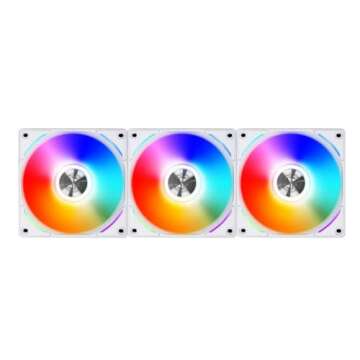 Lian Li UNI Fan AL AL120 RGB Daisy Chain ARGB 120mm UF-AL120-3W White x3