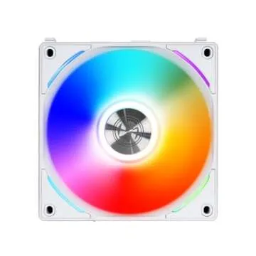 Lian Li UNI Fan AL AL120 RGB Daisy Chain ARGB 120mm UF-AL120-3W White x3