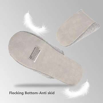 BUXTON Cozy Lightweight Memory Foam Slippers for All