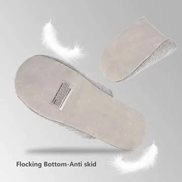 BUXTON Cozy Lightweight Memory Foam Slippers for All