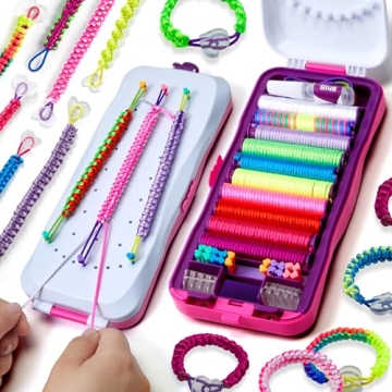 Friendship Bracelet Making Kit for Creative Girls