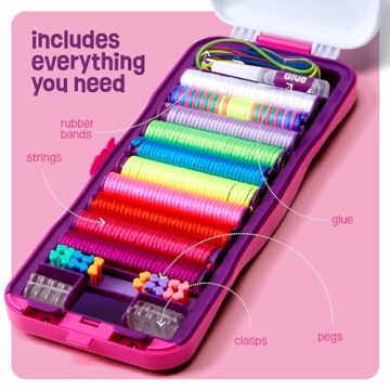 Friendship Bracelet Making Kit for Creative Girls