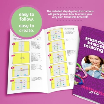 Friendship Bracelet Making Kit for Creative Girls