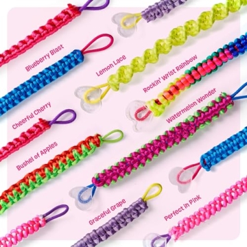 Friendship Bracelet Making Kit for Creative Girls