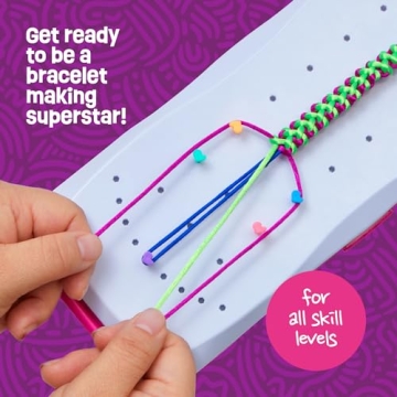 Friendship Bracelet Making Kit for Creative Girls