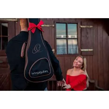 Ortega Baritone Ukulele RUACA-BA with Deluxe Bag