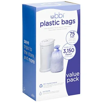 Ubbi Diaper Pail Bags and Refills Value Pack