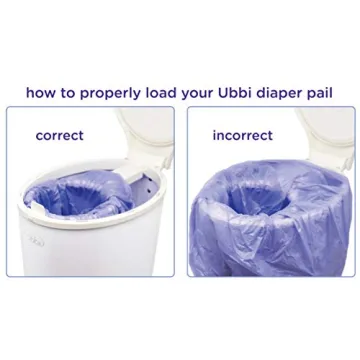 Ubbi Diaper Pail Bags and Refills Value Pack