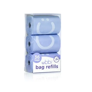 Ubbi Diaper Pail Bags and Refills Value Pack