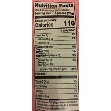 Trader Joe's Soft and Chewy Gummy Candy in X's & O's (Pack of 1)