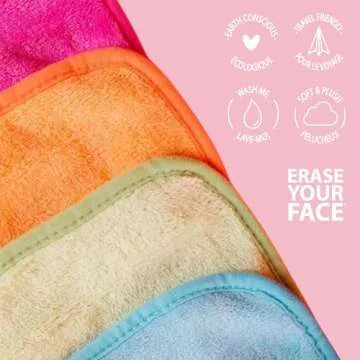 Erase Your Face Reusable Makeup Wipes for Easy Cleansing