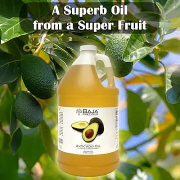 Baja Precious 1 Gallon Pure Avocado Oil for Cooking & Skincare
