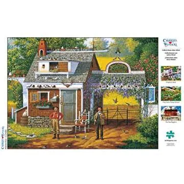 Buffalo Games Charles Wysocki Pigeon Pals 1000 Piece Puzzle