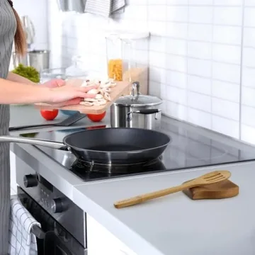 Zulay Acacia Wood Spoon Rest - Elegant Kitchen Utensil Holder