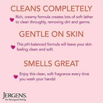 Moisturizing Jergens Hand Soap Cherry Almond 15 Oz